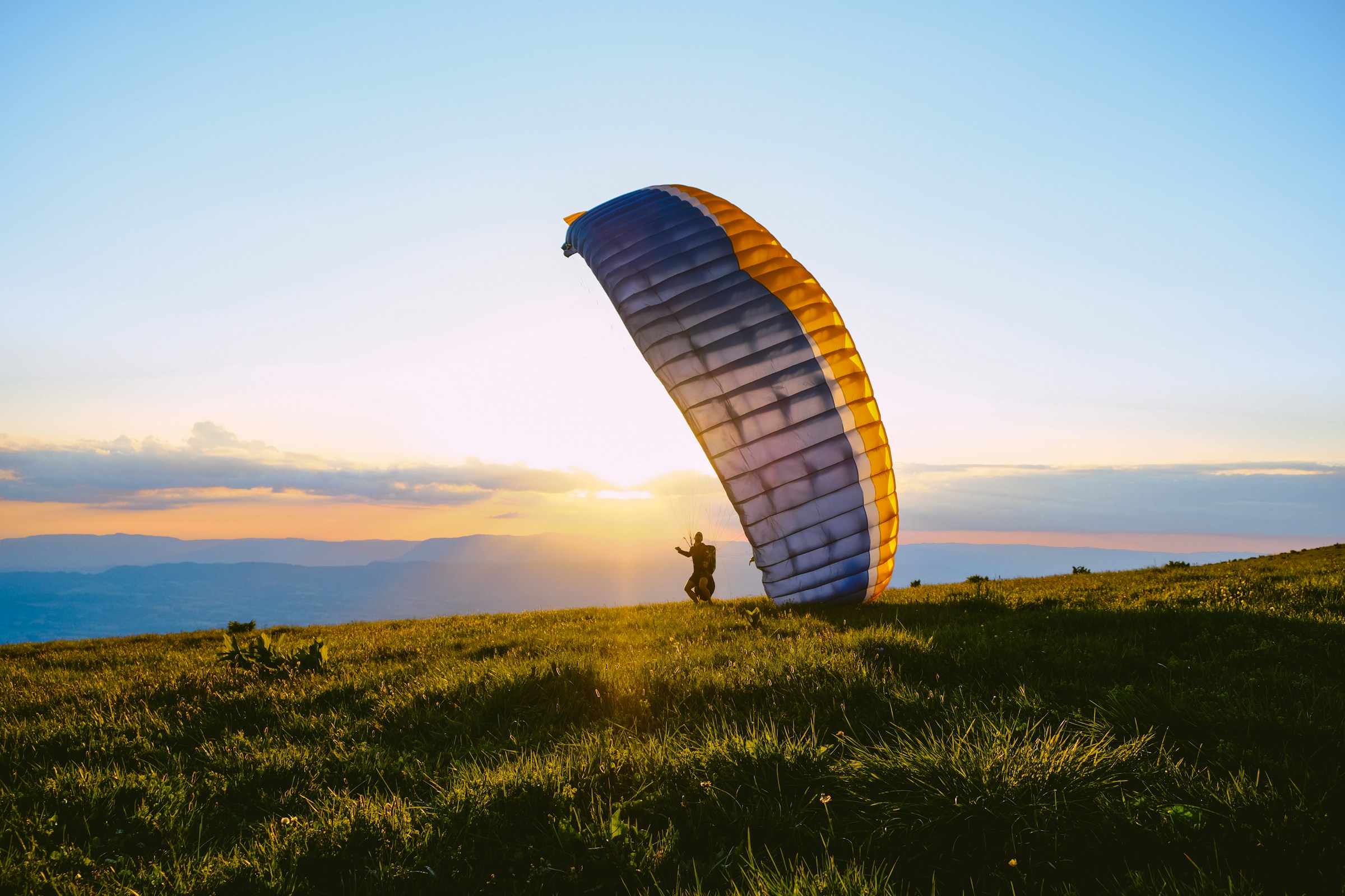 Paragliding in Georgia