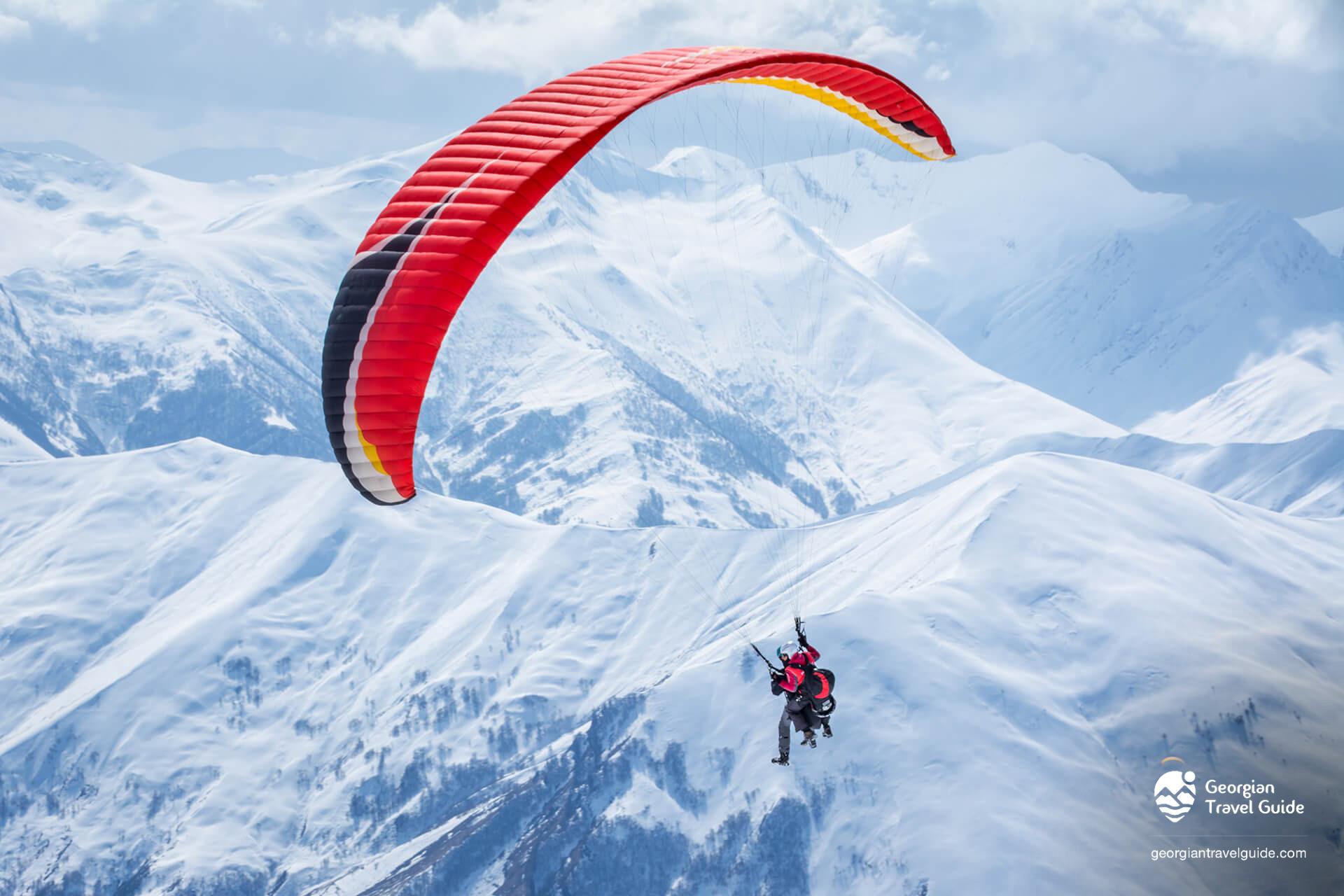 Paragliding in Gudauri